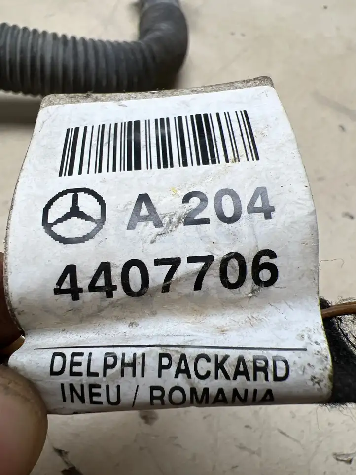 Mercedes-Benz C W204 (2007 - 2014) A2044407706 Проводка задней двери — фото 6