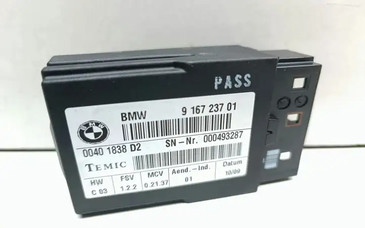 BMW 3 E92 E93 (2005 - 2014) 9167237 Блок управления сиденьем — фото 3