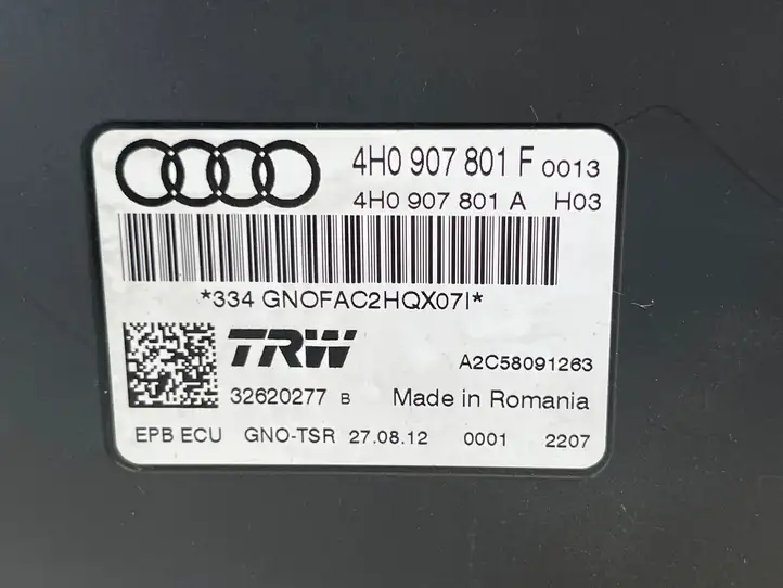 Audi A6 C7 (2011 - 2014) 4H0907801F Блок управления тормозной системой — фото 5