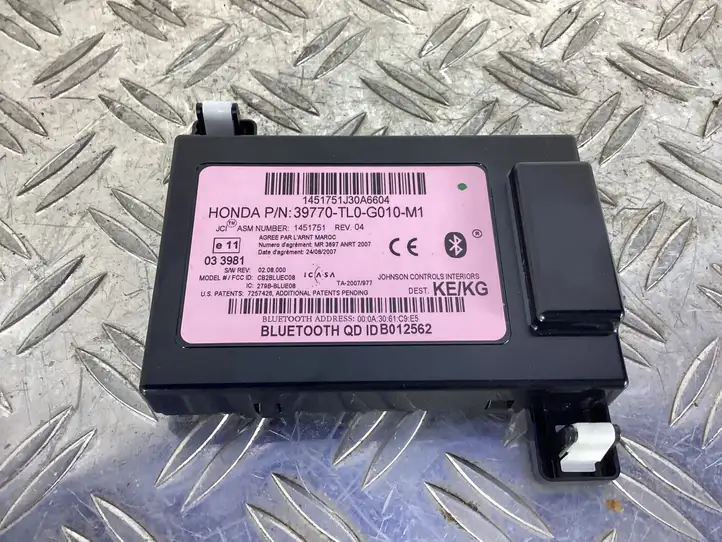 Honda Accord (2008 - 2016) 39770TL0G010M1 Bluetooth модуль — фото 1