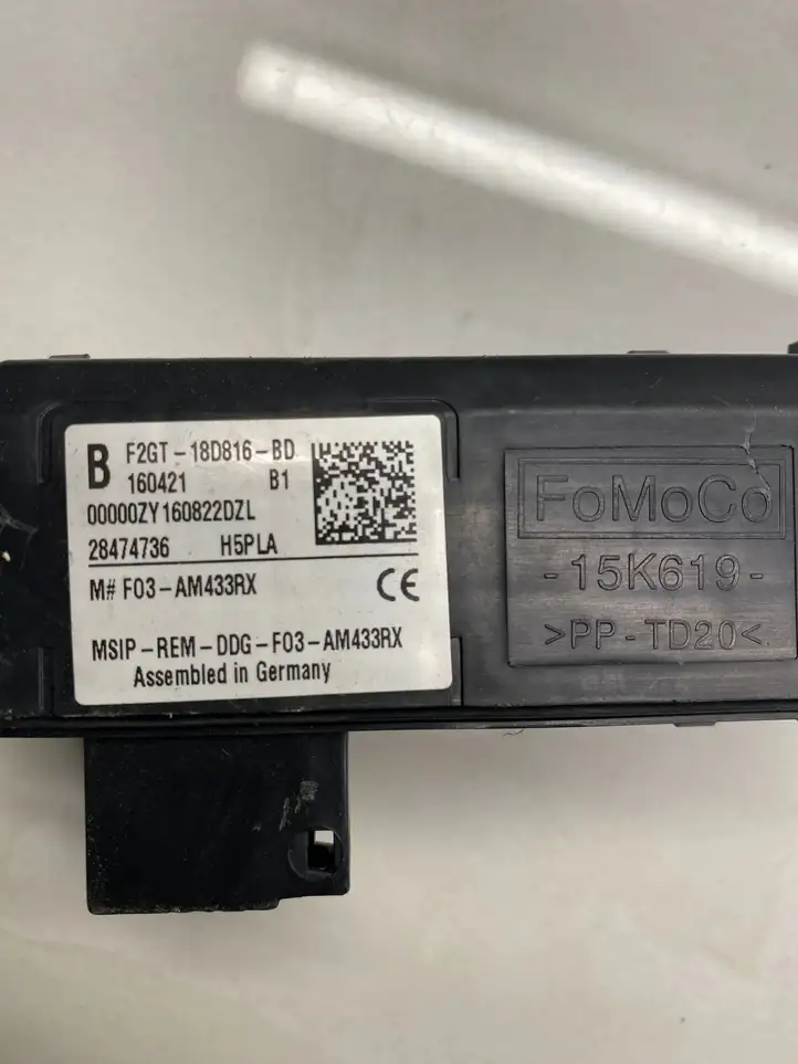 Ford S-MAX (2015 - ) F2GT18D816BD Блок бесключевого доступа — фото 5