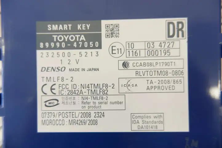 Toyota Prius (XW30) (2009 - 2015) 8999047050 Блок бесключевого доступа — фото 2