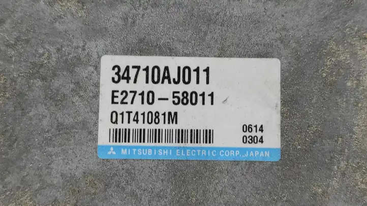 Subaru Legacy (2009 - 2013) 34710AJ011 Блок управления усилителем руля — фото 3