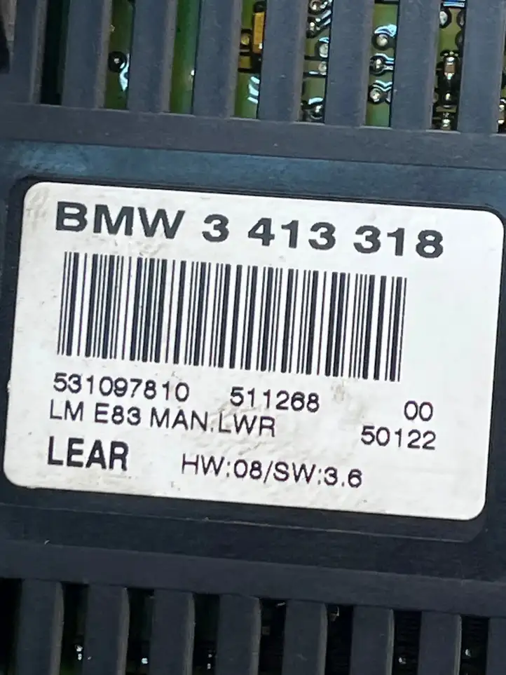 BMW X3 E83 (2003 - 2010) 3413318 Блок управления светом — фото 3
