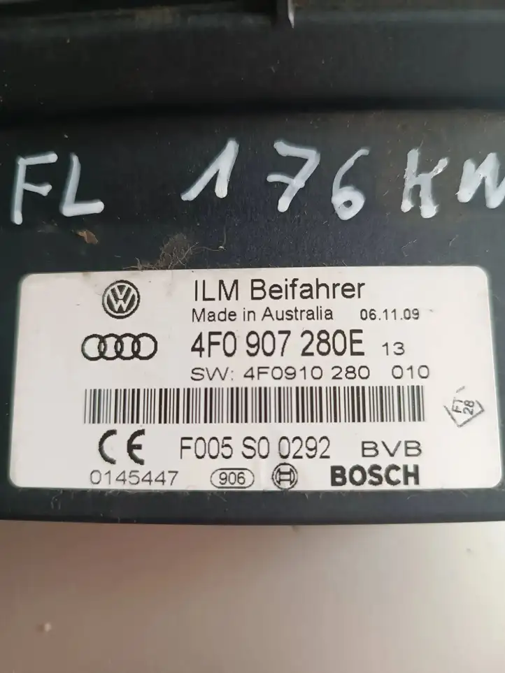 Audi Q7 4L (2009 - 2015) 4F0907280E Блок управления электропитанием — фото 4
