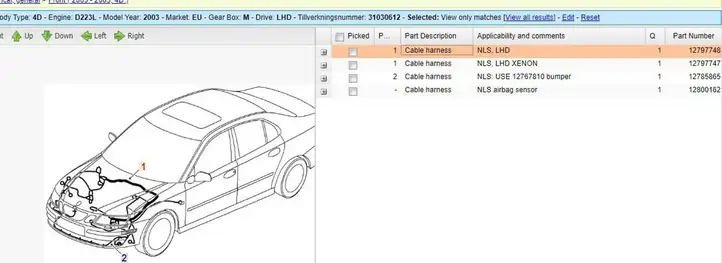 Saab 9-3 Ver2 (2003 - 2007) 12797748 Прочая электропроводка — фото 6