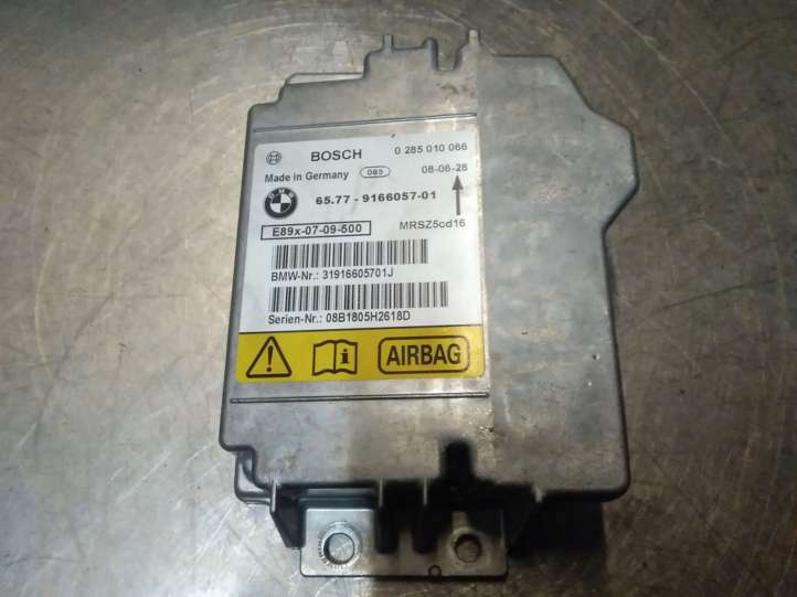 0285010066 BMW 3 E90 E91 Oro pagalvių valdymo blokas