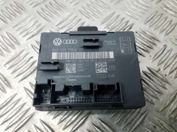 8K0959795A Audi A4 S4 B8 8K Centrinio užrakto valdymo blokas