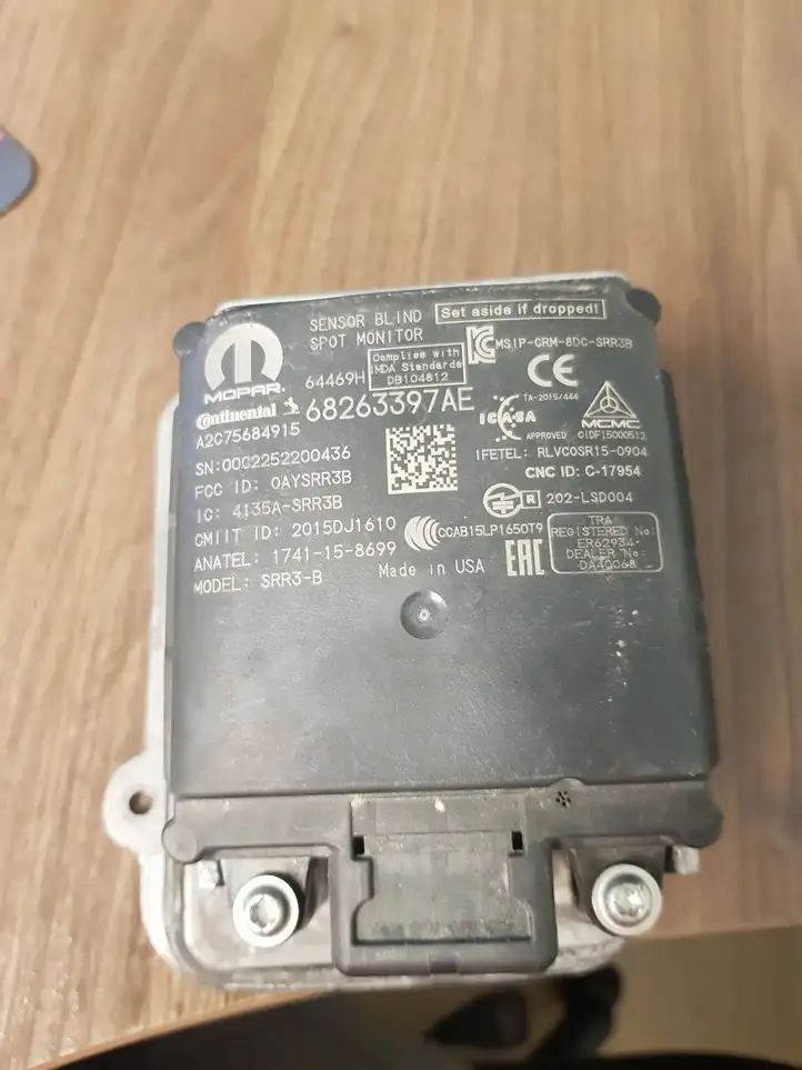 Dodge Ram (2018 - )  1741158699 Радар слепых зон