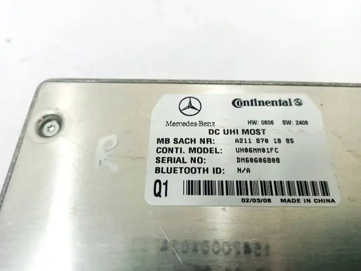 Mercedes-Benz R W251 (2005 - 2013) A2118701885 Bluetooth модуль — фото 2