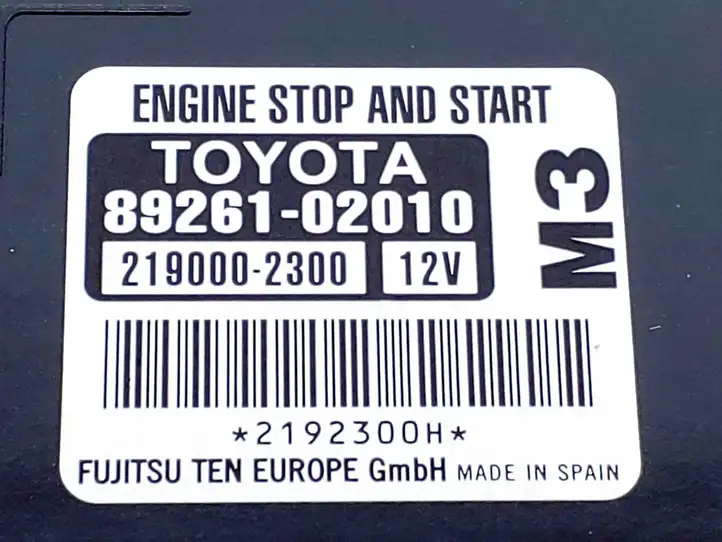Toyota Auris E180 (2012 - 2018) 8926102010 Блок бесключевого доступа — фото 2