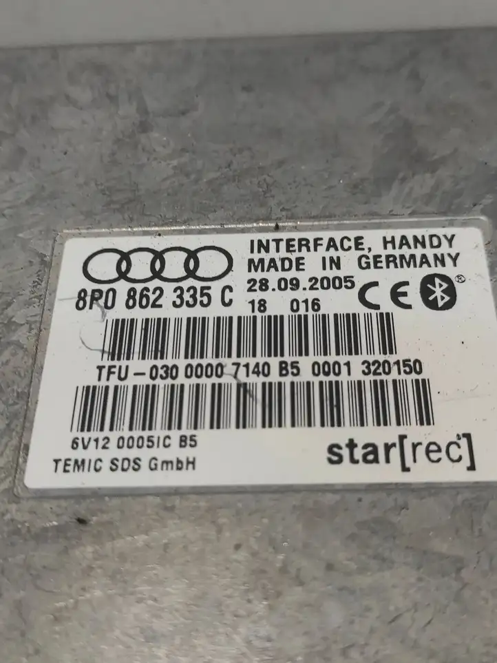 Audi A4 S4 B7 8E 8H (2004 - 2009) 8R0862335C Bluetooth модуль — фото 4