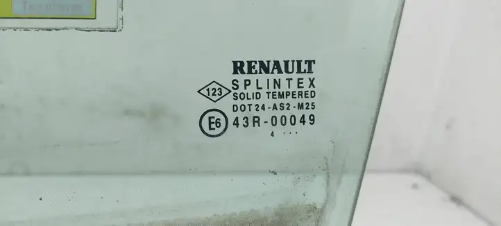 Renault Scenic II - Grand scenic II (2003 - 2006) 43R00049 Стекло передней двери — фото 4