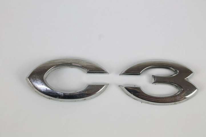 9638022980 Citroen C3 Gamintojo ženkliukas/ modelio raidės