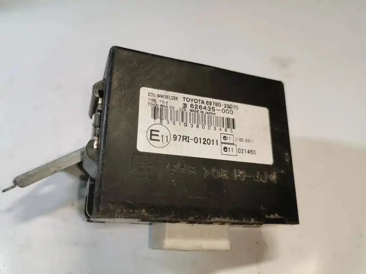 Toyota Previa (XR30, XR40) II (2000 - 2006) 8978028070 Блок иммобилайзера — фото 1