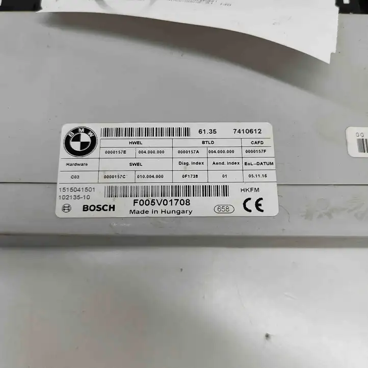 BMW 3 GT F34 (2013 - 2017) 7410612 Блок управления крышкой багажника — фото 7