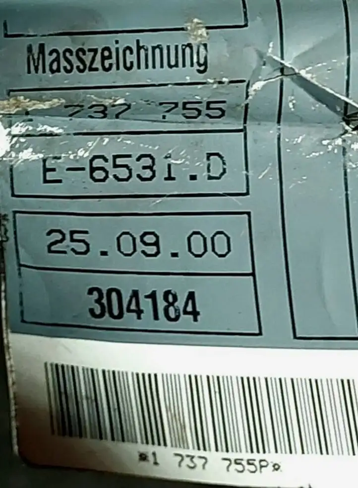 BMW 5 E39 (1996 - 2003) 7785648 Минусовой провод аккумулятора — фото 3