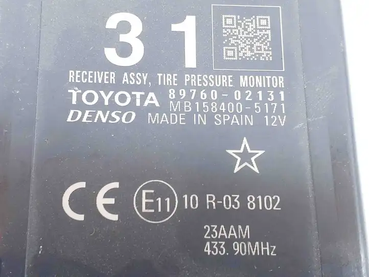 Toyota Auris E180 (2012 - 2018) 8976002131 Блок управления TPMS — фото 2