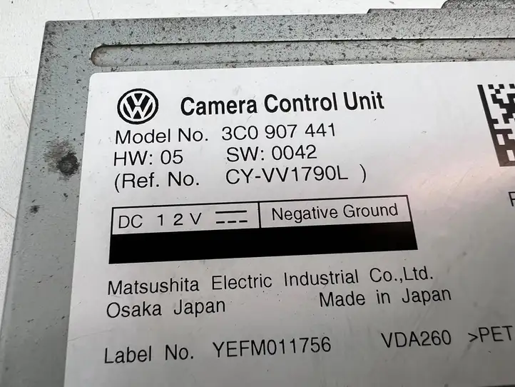 Volkswagen PASSAT B6 (2005 - 2010) 3C0907441 Модуль управления камерой — фото 5