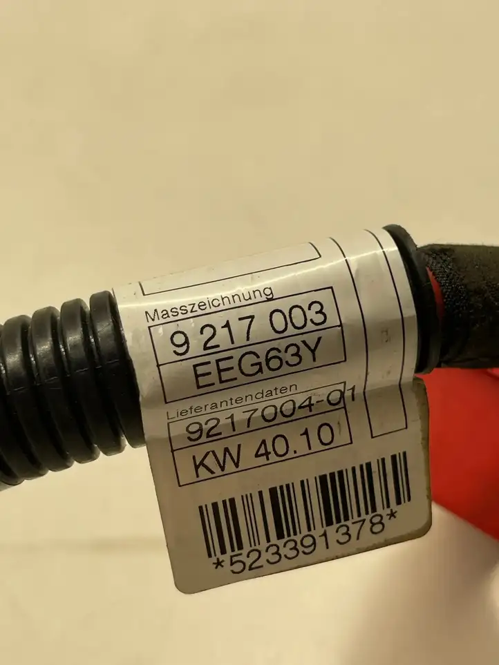 BMW X5 E70 (2006 - 2013) 9217003 Плюсовой провод аккумулятора — фото 3