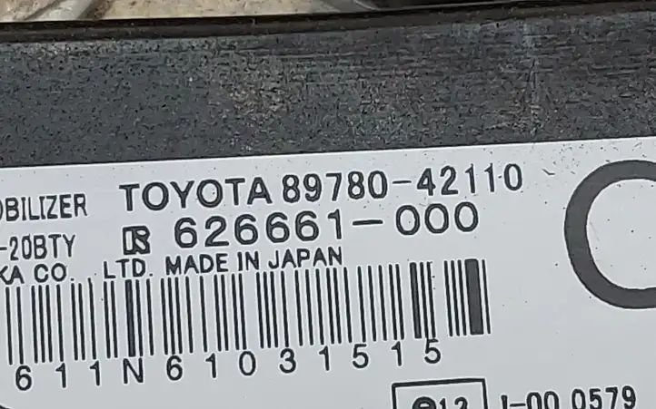 Toyota RAV 4 (XA30) (2006 - 2016) 8978042110 Блок иммобилайзера — фото 2