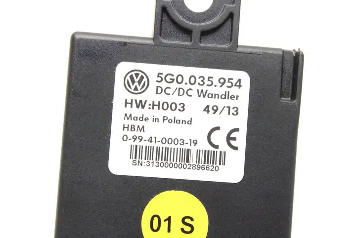 Volkswagen Golf VII (2013 - 2019) 5G0035954 Преобразователь напряжения — фото 3