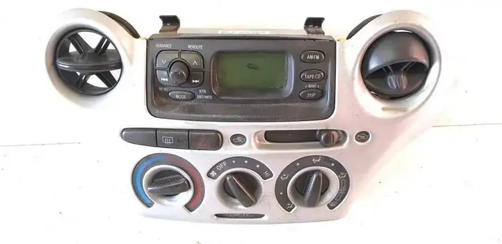 Toyota Yaris (1999 - 2003) 86110-52021-B0 Блок управления кондиционером — фото 1