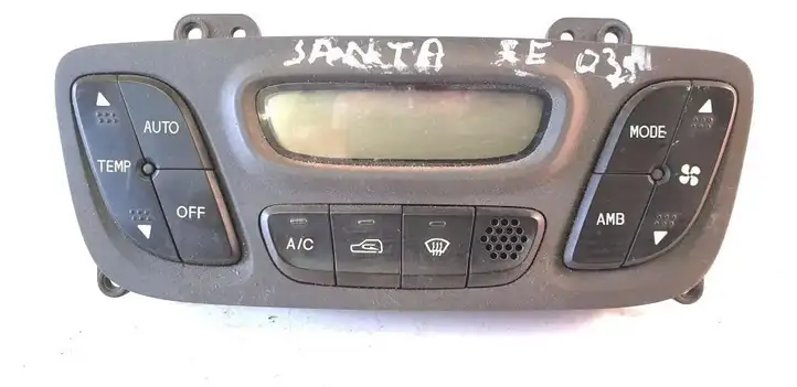 Hyundai Santa Fe (2000 - 2005) 3108AVS Блок управления кондиционером — фото 1