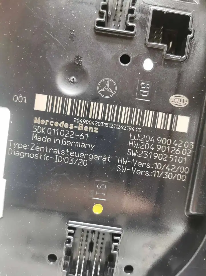 Mercedes-Benz GLK X204 (2008 - 2016) 5DK01102261 Блок предохранителей — фото 5