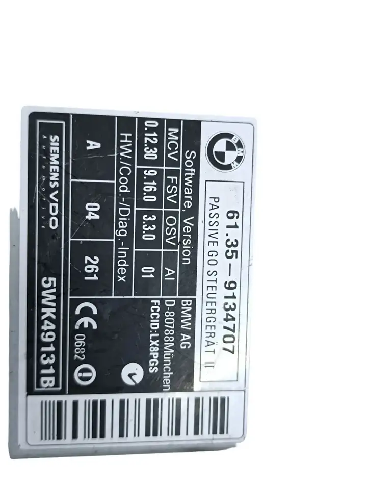 BMW X5 E70 (2006 - 2013) 61359134707 Блок бесключевого доступа — фото 3