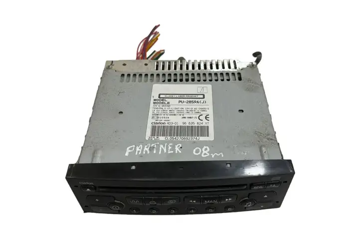 Peugeot Partner (2002 - 2008) 96635824XT Магнитола / мультимедийная система — фото 6