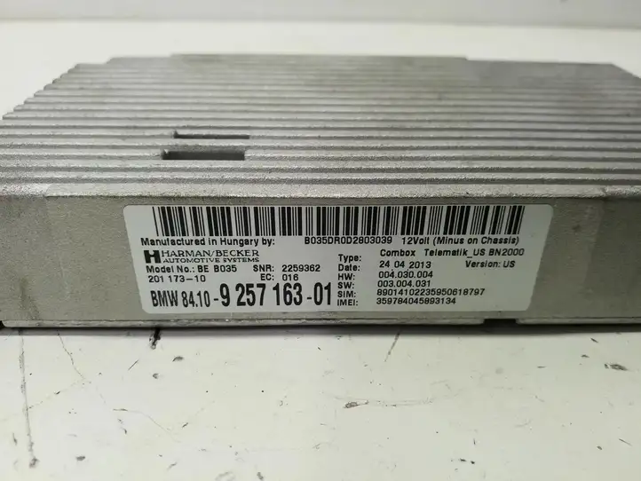 BMW X1 E84 (2009 - 2015) 8410925716301 Bluetooth модуль — фото 7