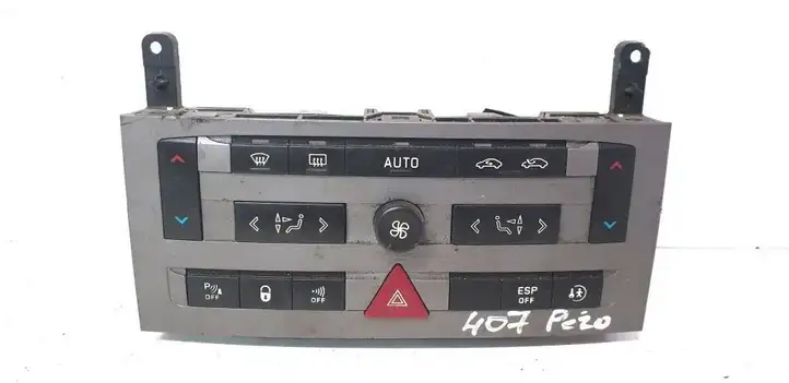 Peugeot 407 (2004 - 2011) VP4PUH-18C612-FE Блок управления кондиционером — фото 1