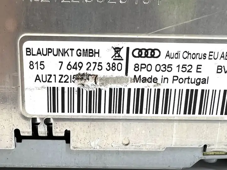 Audi A3/S3 8P (2008 - 2013) 8P0035152E Магнитола / мультимедийная система — фото 5