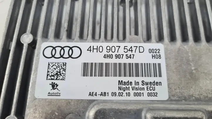 Audi A8 S8 D4 4H (2010 - 2014) 4H0907547D Модуль управления камерой — фото 2