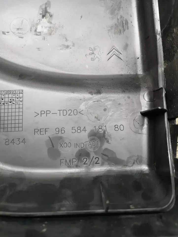 Citroen Berlingo (2003 - 2007) 9658418180 Крышка ящика предохранителей — фото 7