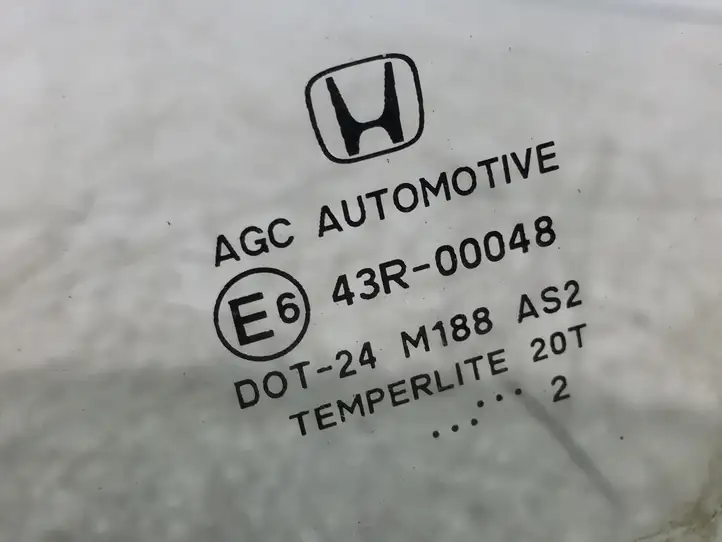 Honda Civic IX (2011 - 2017) 43R00048 Стекло задней двери — фото 3