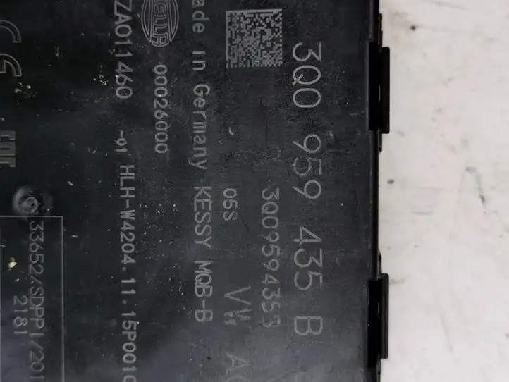 Volkswagen PASSAT B8 (2015 - ) 3Q0959435B Блок бесключевого доступа — фото 4