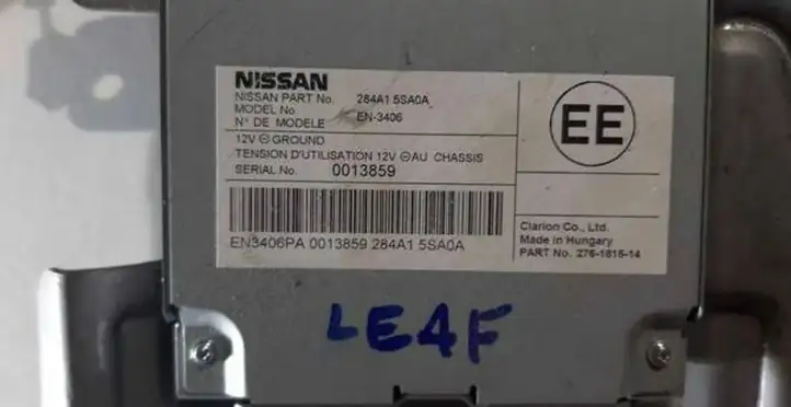 Nissan Leaf II (ZE1) (2017 - ) 284A15SA0A Модуль управления камерой — фото 2