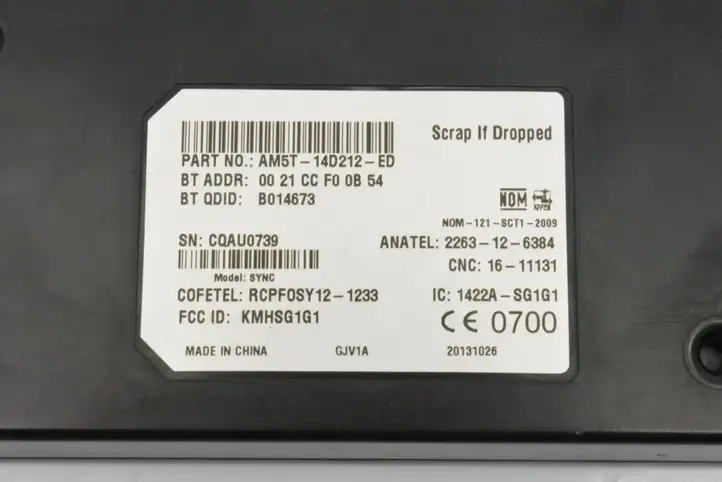 Ford Fiesta (2009 - 2012) Bluetooth модуль — фото 5