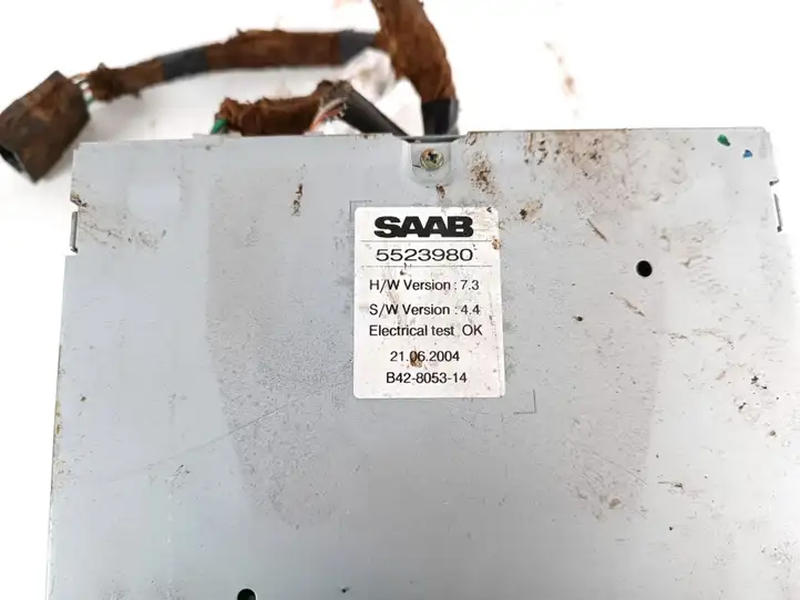 Saab 9-5 (1998 - 2005) 5523980 Магнитола / мультимедийная система — фото 4
