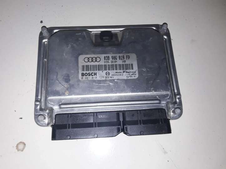 038906019FP Audi A4 S4 B6 8E 8H Variklio valdymo blokas