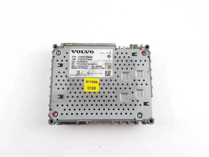 Volvo S90, V90 (2016 - 2020) 31667158AB Модуль управления видео — фото 5