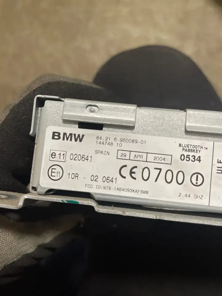 BMW 5 E39 (1996 - 2003) 6950089 Bluetooth модуль — фото 4