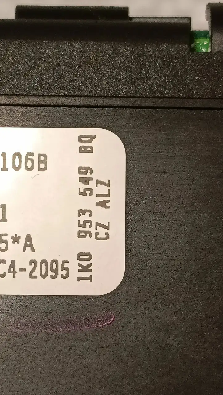 Volkswagen Caddy (2004 - 2010) 1K0953549BQ Датчик угла поворота руля — фото 6