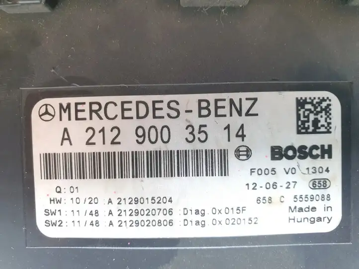 Mercedes-Benz E W212 (2009 - 2016) A2129003514 Блок предохранителей — фото 4