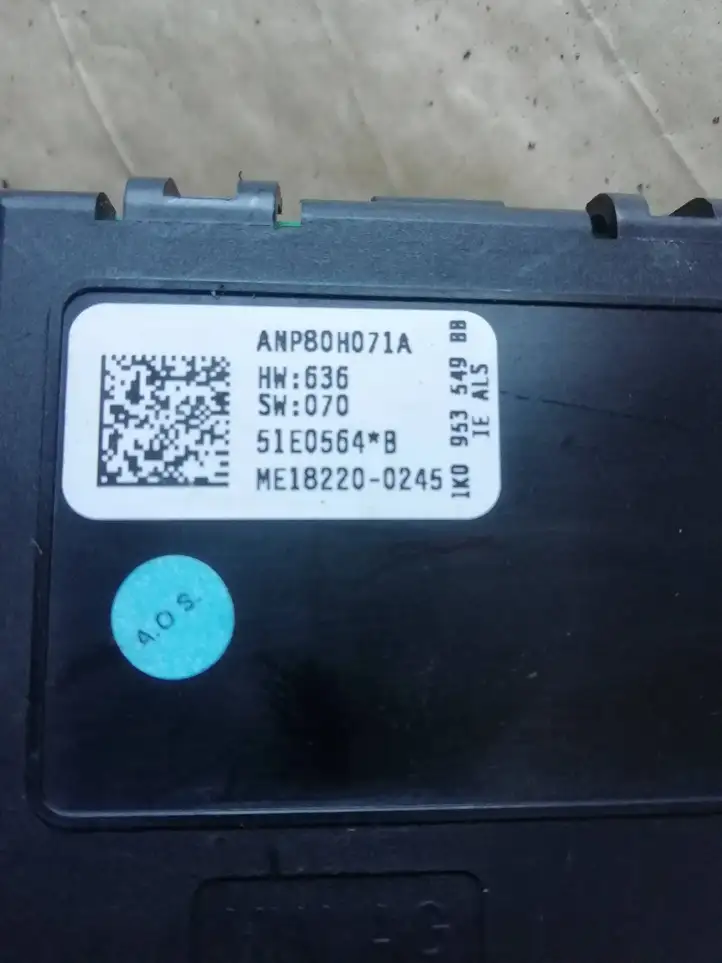Volkswagen PASSAT B7 (2011 - 2014) ANP80H071A Датчик угла поворота руля — фото 3