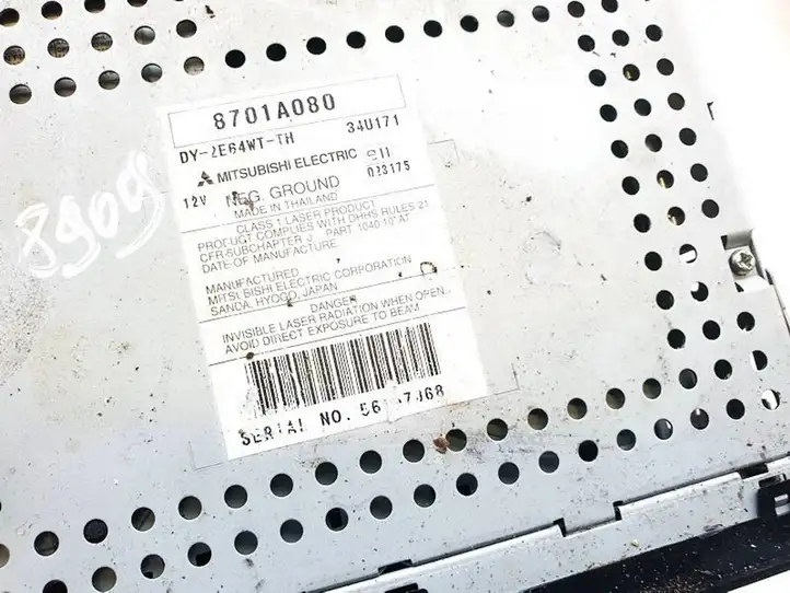 Mitsubishi Grandis (2003 - 2012) 8701a080 Магнитола / мультимедийная система — фото 3
