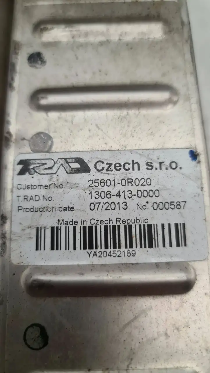 Toyota RAV 4 (XA40) (2012 - 2018) 256010R020 Охладитель клапана EGR — фото 2