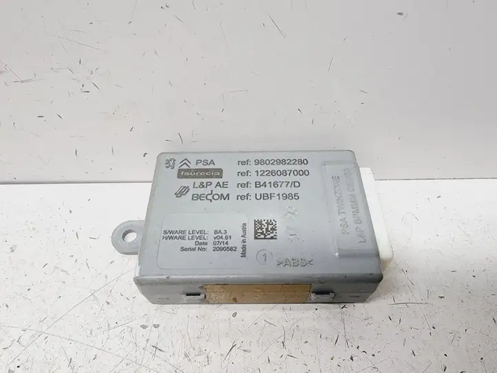 Citroen C4 Grand Picasso (2013 - 2016) 9802982280 Блок управления сиденьем — фото 1